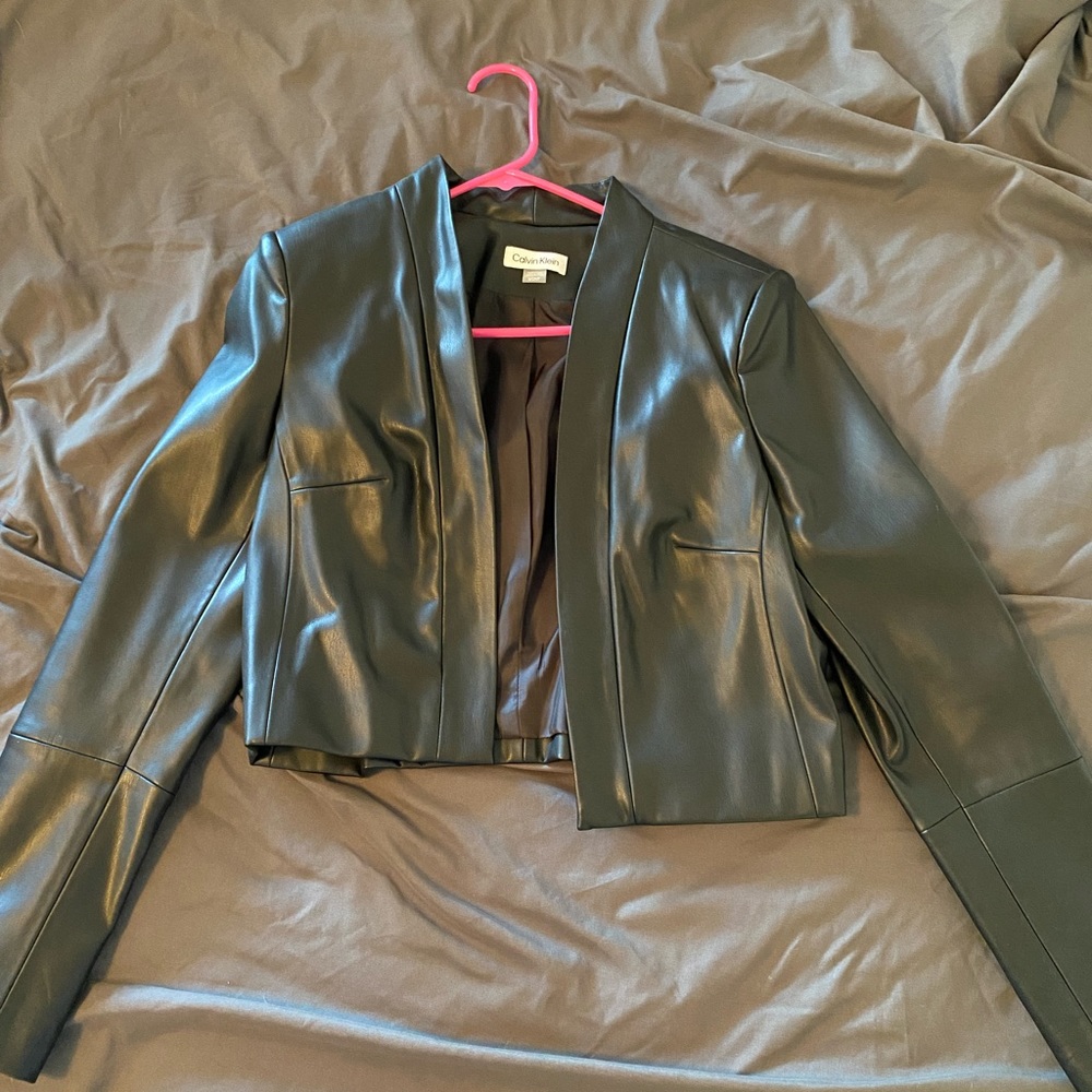Calvin Klein Leather Jacket